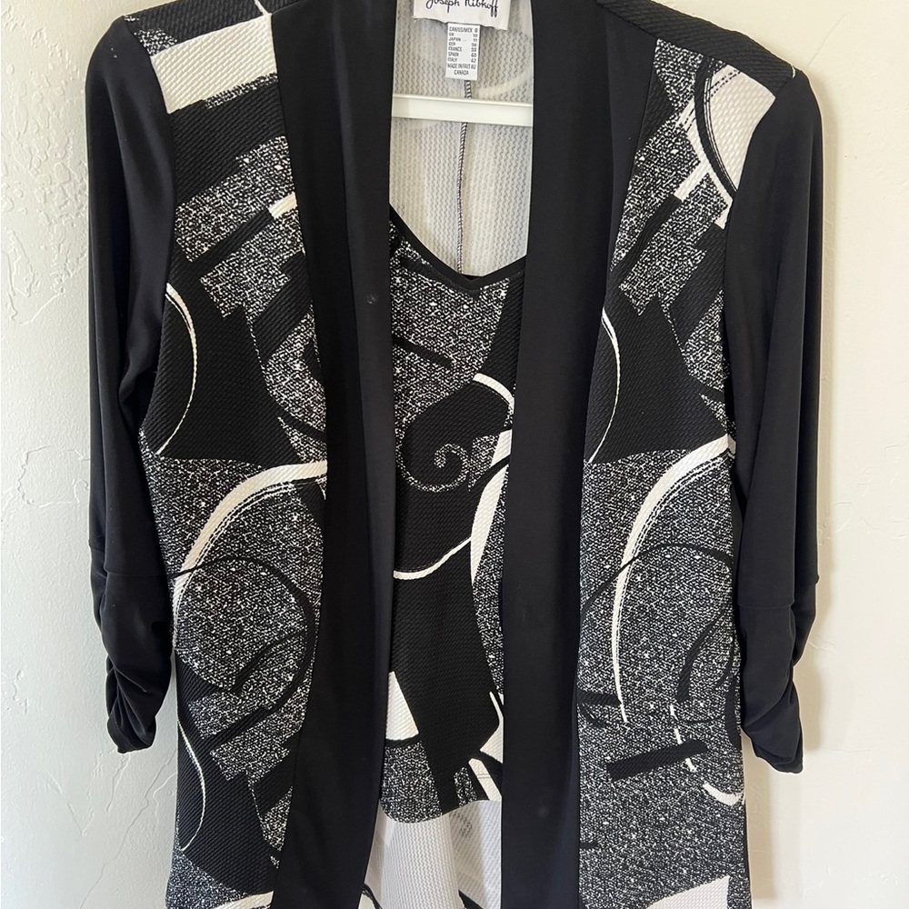 Joseph Ribkoff Monochrome Cardigan